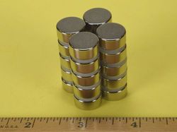 d94-n52 - 9/16 x 1/4 Inch Neodymium Rare Earth Disc Magnet N52 -2