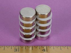 d9h2 - 9/16 x 2/10 Inch Neodymium Rare Earth Disc Magnet N42 -2