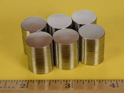 da01 - 5/8 x 1/32 Inch Neodymium Rare Earth Disc Magnet N42 -2