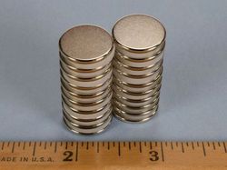 da1-n52 - 5/8 x 1/16 Inch Neodymium Rare Earth Disc Magnet N52 -2