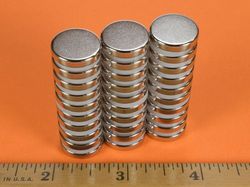 da2-n52 - 5/8 x 1/8 Inch Neodymium Rare Earth Disc Magnet N52 -2
