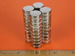 da3 - 5/8 x 3/16 Inch Neodymium Rare Earth Disc Magnet N42 -2