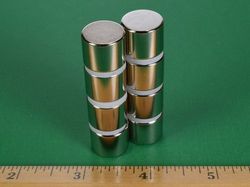 da8 - 5/8 x 1/2 Inch Neodymium Rare Earth Disc Magnet N42 -2