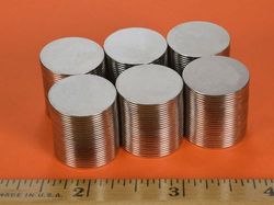 dc01 - 3/4 x 1/32 Inch Neodymium Rare Earth Disc Magnet N42 -2