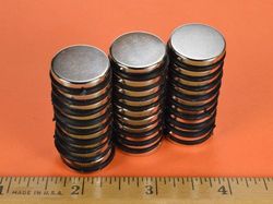 dc2-n52 - 3/4 x 1/8 Inch Neodymium Rare Earth Disc Magnet N52 -2