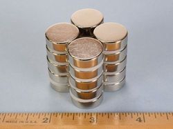 dc4sh - 3/4 x 1/4 Inch Neodymium Rare Earth High Temp Disc Magnet N42SH -2