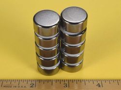 dc6b-n52 - 3/4 x 3/8 Inch Neodymium Rare Earth Disc Magnet N52 -2