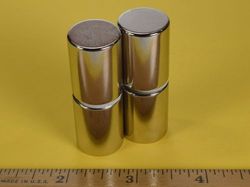 dcx0 - 3/4 x 1 Inch Neodymium Rare Earth Cylinder/Rod Magnet N42 -2