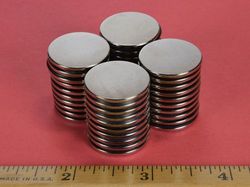 de1 - 7/8 x 1/16 Inch Neodymium Rare Earth Disc Magnet N42 -2