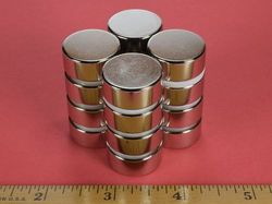 de6 - 7/8 x 3/8 Inch Neodymium Rare Earth Disc Magnet N42 -2