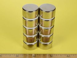 df8 - 15/16 x 1/2 Inch Neodymium Rare Earth Disc Magnet N42 -2