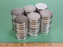 dfh1 - 15/16 x 1/10 Inch Neodymium Rare Earth Disc Magnet N42 -2