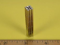 dh16 - 1/10 x 3/8 Inch Neodymium Rare Earth Cylinder/Rod Magnet N42 -2