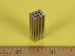 dh1h1 - 1/10 x 1/10 Inch Neodymium Rare Earth Cylinder/Rod Magnet N42 10 Pack-2