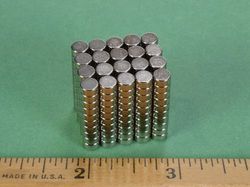 dh2h1 - 2/10 x 1/10 Inch Neodymium Rare Earth Disc Magnet N42 -2