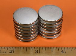 dx003 - 1 x 3/32 Inch Neodymium Rare Earth Disc Magnet N42 -2