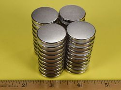 dx02-n52 - 1 x 1/8 Inch Neodymium Rare Earth Disc Magnet N52 -2