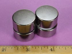 dx08b-n52 - 1 x 1/2 Inch Neodymium Rare Earth Disc Magnet N52 -2