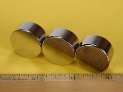 dx08dia - 1 x 1/2 Inch Neodymium Rare Earth Diametric Disc Magnet N42 -2