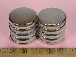 dx22 - 1 1/8 x 1/8 Inch Neodymium Rare Earth Disc Magnet N42 -2
