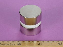 dx28 - 1 1/8 x 1/2 Inch Neodymium Rare Earth Disc Magnet N42 -2