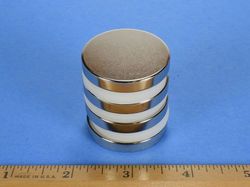 dx84 - 1 1/2 x 1/4 Inch Neodymium Rare Earth Disc Magnet N42 -2