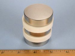 dxc8 - 1 3/4 x 1/2 Inch Neodymium Rare Earth Disc Magnet N42 -2