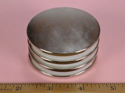 dy82 - 2 1/2 x 1/8 Inch Neodymium Rare Earth Disc Magnet N42 -2