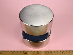 dy8x0-n52 - 2 1/2 x 1 Inch Neodymium Rare Earth Disc Magnet N52 -2