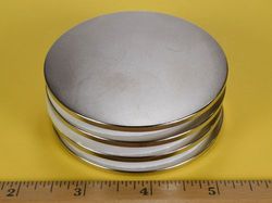 dz02 - 3 x 1/8 Inch Neodymium Rare Earth Disc Magnet N42 -2