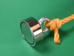 fm1-60 - 60 x 63 mm Neodymium Rare Earth Single Sided Fishing Magnet N38 -2