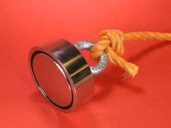 fm1-75 - 75 x 70 mm Neodymium Rare Earth Single Sided Fishing Magnet N38 -2