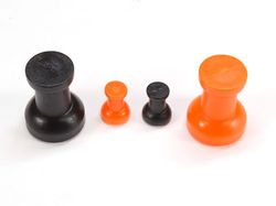 hwn1 -  Neodymium Rare Earth Assorted Color Magnetic Thumbtacks N42 24 Pack