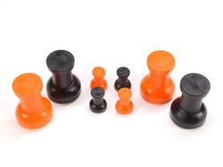 hwn2 -  Neodymium Rare Earth Assorted Color Magnetic Thumbtacks N42 34 Pack