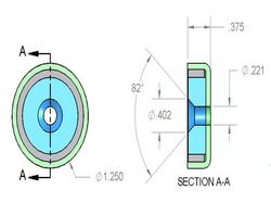 mms-a-x4 - 1 1/4 x 3/8 Inch Neodymium Rare Earth Countersunk Pot Magnet N42 -2