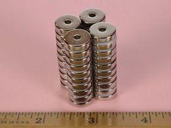 r822-n52 - 1/2 x 1/8 Inch Neodymium Rare Earth Ring Magnet N52 -2