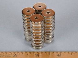 ra22 - 5/8 x 1/8 Inch Neodymium Rare Earth Ring Magnet N42 -2