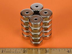 ra24 - 5/8 x 1/4 Inch Neodymium Rare Earth Ring Magnet N42 -2