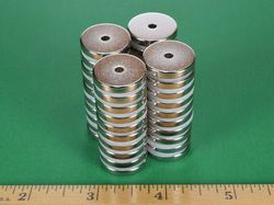 rc22 - 3/4 x 1/8 Inch Neodymium Rare Earth Ring Magnet N42 -2