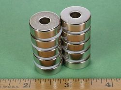 rc44-n52 - 3/4 x 1/4 Inch Neodymium Rare Earth Ring Magnet N52 -2