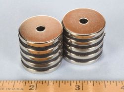 rx032 - 1 x 1/8 Inch Neodymium Rare Earth Ring Magnet N42 -2