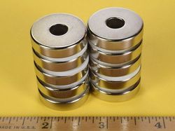 rx054-n52 - 1 x 1/4 Inch Neodymium Rare Earth Ring Magnet N52 -2