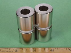 rx08x0 - 1 x 1 Inch Neodymium Rare Earth Ring Magnet N42 -2