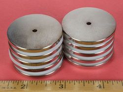 rx822 - 1 1/2 x 1/8 Inch Neodymium Rare Earth Ring Magnet N42 -2