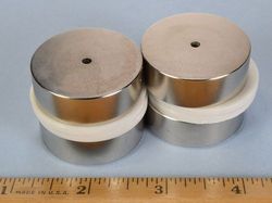 rx828 - 1 1/2 x 1/2 Inch Neodymium Rare Earth Ring Magnet N42 -2