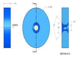 rx836dcs - 1 1/2 x 3/8 Inch Neodymium Rare Earth Countersunk Ring Magnet N42 -2