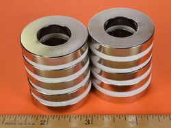 rx8c4 - 1 1/2 x 1/4 Inch Neodymium Rare Earth Ring Magnet N42 -2