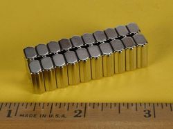 sb483-out - 1/4 x 1/2 x 3/16 Inch Neodymium Rare Earth Stepped Block Magnet N42 -2