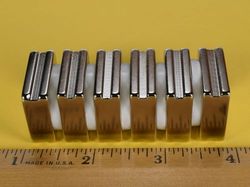 sbx0x06-in - 1 x 1 x 3/8 Inch Neodymium Rare Earth Stepped Block Magnet N42 -2