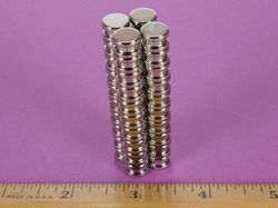 sd64-in - 3/8 x 1/4 Inch Neodymium Rare Earth Stepped Disc Magnet N42 -2